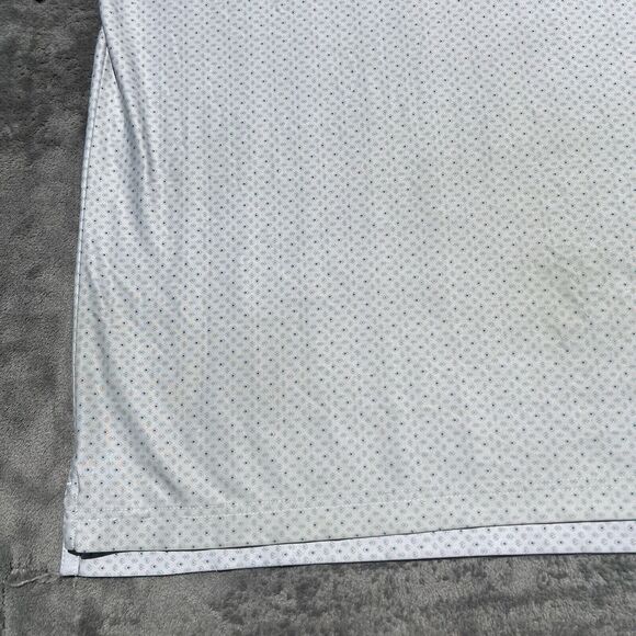 Hickey Freeman Polo Shirt Mens Large Gray Performance Short Sleeve Casual Golf - Picture 6 of 16